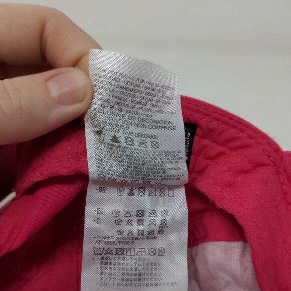 Nike Girl's Strapback Hat Pink Size Child Embroidered Swoosh Logo - Picture 8 of 8